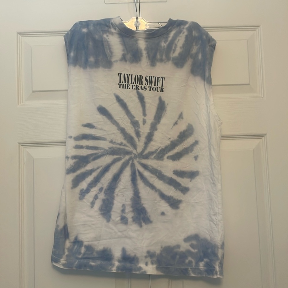 Taylor Swift The Eras Tour Tie Dye Tank Top Cotton Size XS. Good condition.